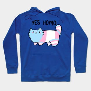 Trans Cat Hoodie